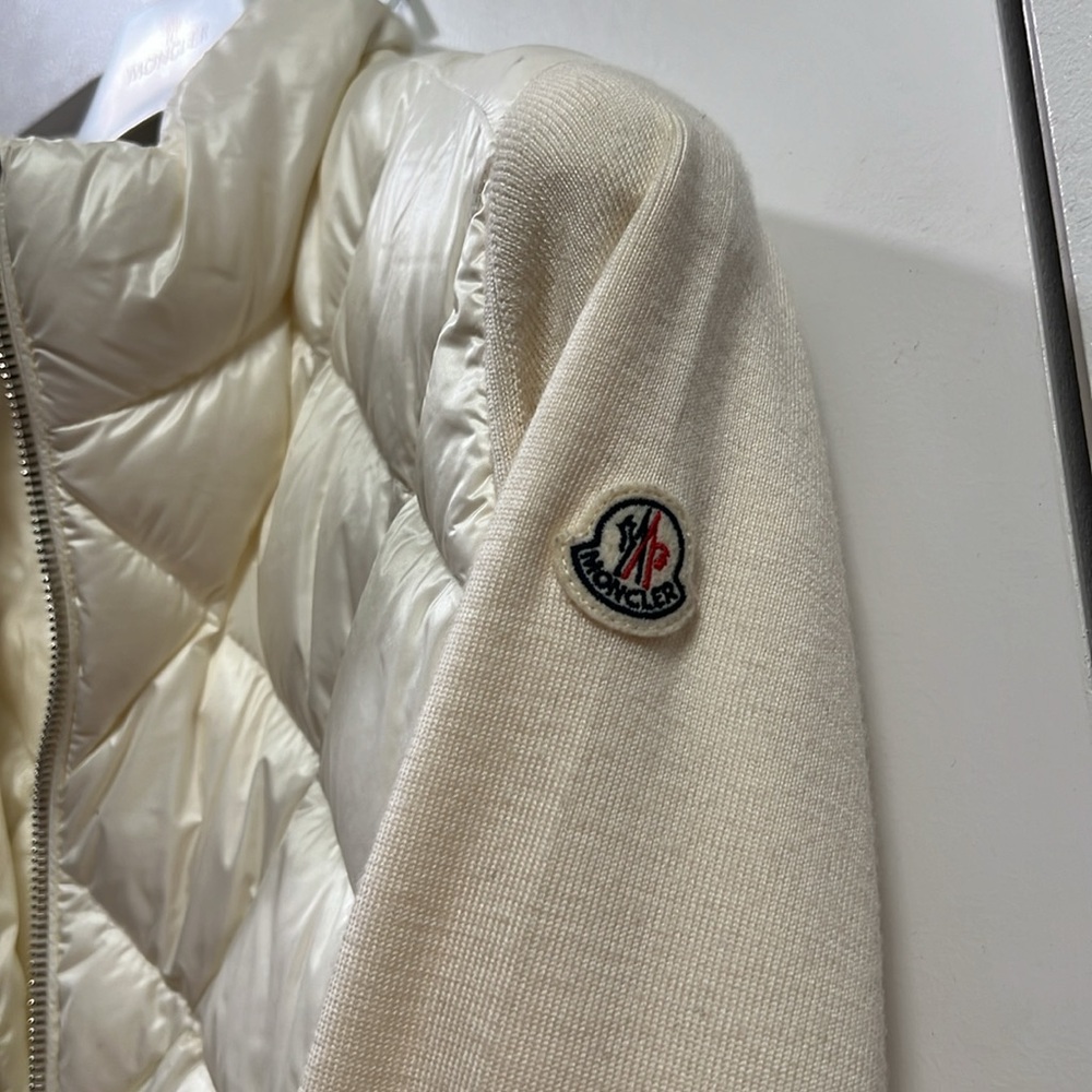 Moncler Puffer Light Weight Jacket With Sweater S… - image 3
